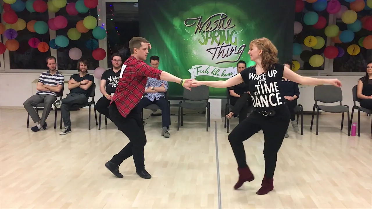 Tom-elbin Bendheim & Anna Balasy - 2nd place Advanced J&J - Westie Spring Thing 2019