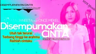 Download Karaoke DISEMPURNAKAN CINTA - Tata janeeta ft Once Mekel (Official Musik Karaoke Video) MP3