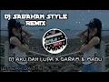 Download Lagu DJ SABAHAN STYLE REMIX - DJ AKU DAH LUPA X GARAM \u0026 MADU (BREAKLATIN)