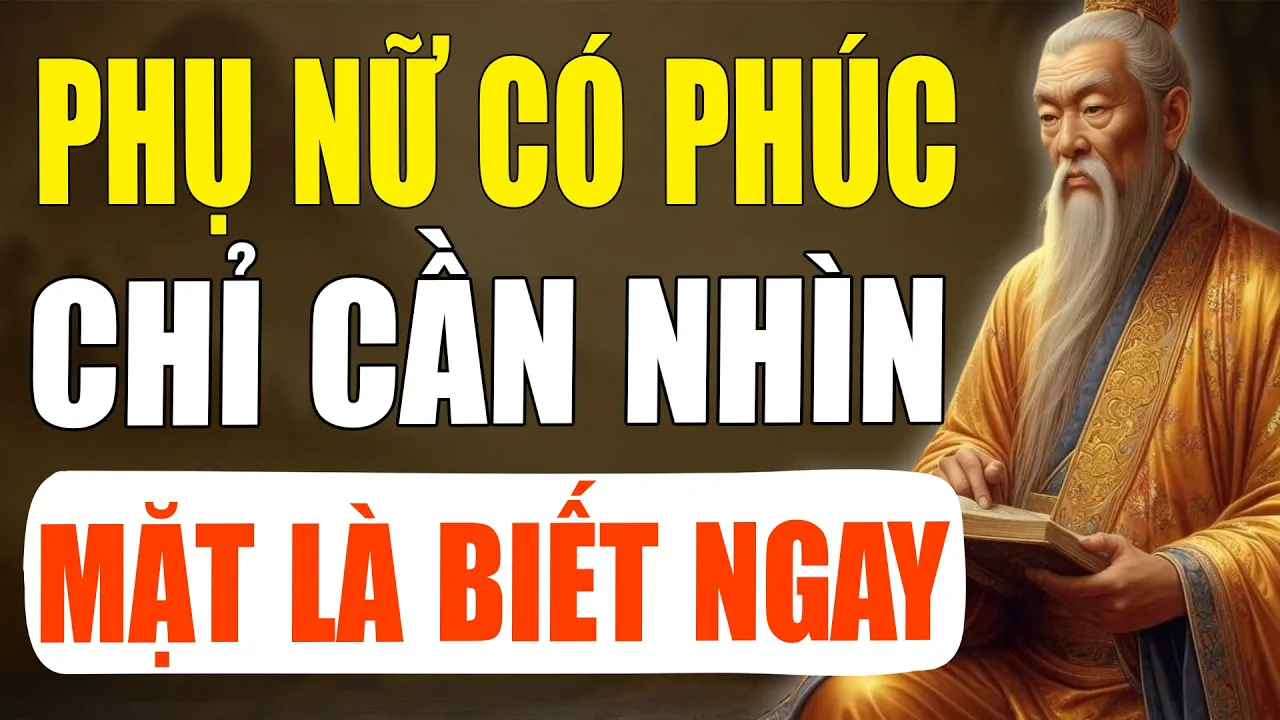 Outline Video Cổ nhân tiết lộ: Tướng Mạo Của Người Phụ Nữ Có Phúc Chỉ Cần Nhìn Vẻ Bề Ngoài Là Rõ Ngay