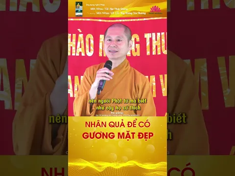 NHÂN QUẢ ĐỂ CÓ GƯƠNG MẶT ĐẸP