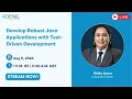 Develop Robust Java Applications with Test-Driven Development