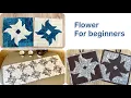 Easy Patchwork Block Flower For Beginners Patchwork Quilt Patterns Patchwork Design