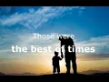Download Lagu Dream Theater - The Best of Times  (lyrics)