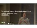 Ben Christensen on Reactive Programming with RxJava TimesOpen Reactive Programming