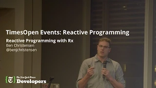 Ben Christensen on Reactive Programming with RxJava TimesOpen Reactive Programming