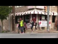 Dancing York City Crossing Guard