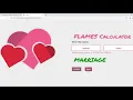 Flames Calculator In JavaScript With Source Code Source Code Projects