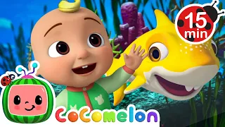 Download Baby Shark Sing Song!🦈 |  CoComelon Animal Time | Animals for Kids MP3