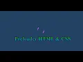 Preloader HTML CSS