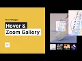 Hover Zoom Gallery Widget Tutorial by Without Code