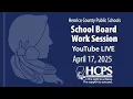 Henrico County School Board Work Session - April 17 2025-YT