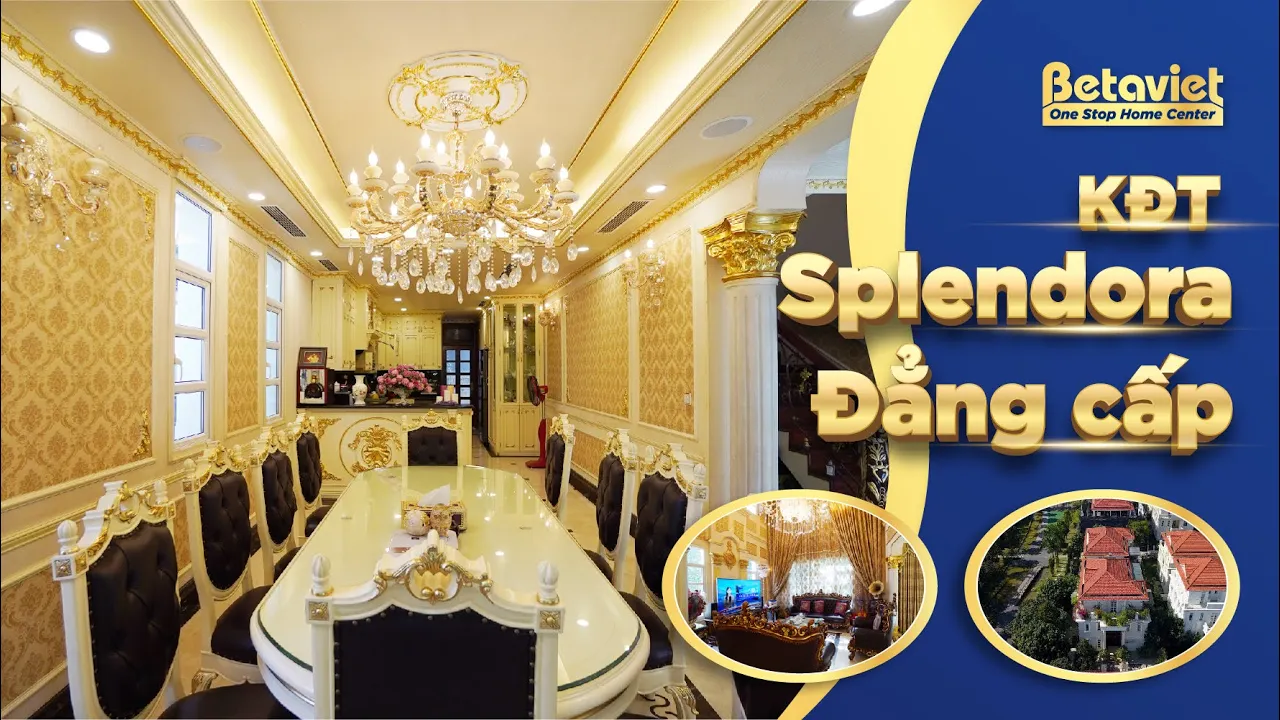 527m2 nội thất biệt thự hoàng gia Pháp tại KĐT Splendora Bắc An Khánh