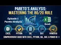 2 How to Apply Pareto Analysis and Visualization in Excel
