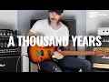 Download Lagu Christina Perri - A Thousand Years - Metal Ballad Guitar Cover by Kfir Ochaion