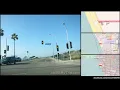 South Bay Bike Path (Westchester, Los Angeles, CA) to Mindanao Way (Playa Vista) via Playa Del Ray