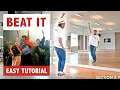 BEAT IT DANCE TUTORIAL MICHAEL JACKSON SLOW EASY STEP BY STEP TUTORIAL W EXPLANATIONS