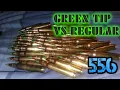 M855 62gr Green Tip vs 55gr M193 556