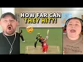 Download Lagu Americans React: The Most Unbelievable SIXES in CRICKET | 158 Meters?!