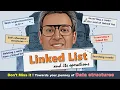 Linked List and its Operations Implementation in C Self referential structure