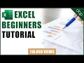 Microsoft Excel Beginners Tutorial - Spreadsheet Tutorial