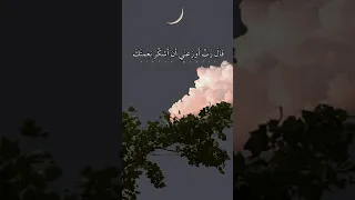 ربي أوزعني أن أشكر نعمتك 