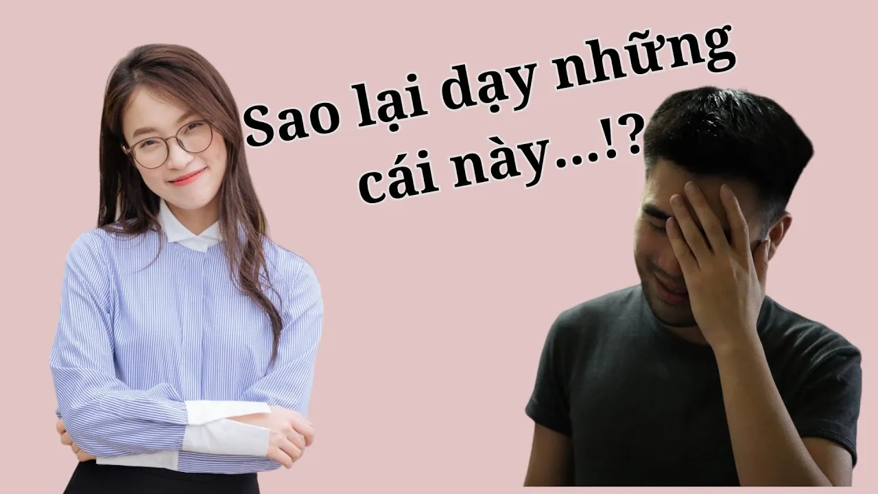 Outline Video Những lời khuyên không ổn của Khánh Vy trong việc học tiếng Anh | Noong's World