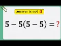 99 Get This Math Problem Wrong Can You Solve It PEMDAS Challenge