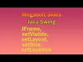 Frame create in java swing Part-2 in Hindi English