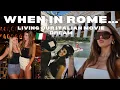 WHEN IN ROME Living Our Italian Movie Dream final vlog