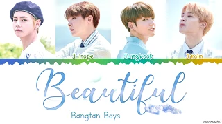 BTS 방탄소년단 Beautiful Lyrics Color Coded Han Rom Eng 