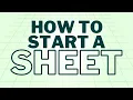 The First Thing I Do When Starting a Google Sheet