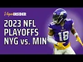 2023 NFL Playoff Picks Predictions New York Giants vs Minnesota Vikings
