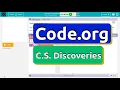 Code org Lesson 5 6D Variables Answer Tutorial CS Discoveries 3b AI Discoveries 4b