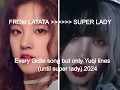 Download Lagu (G)I-dle Yuqi line Evolution (Until Super lady) 2024