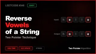 LeetCode 75 Reverse Vowels of a String Python Solution