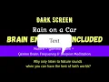 Nature sounds for sleeping Rain | Gamma Wave | Activate your Genius Brain Frequency