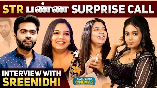 strs surprise call to sreenidhi fun interview with sreenidhi blacksheep cinemas