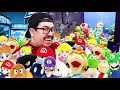 I WON Every Super Mario Plush From The Arcade