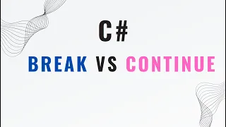 Break and continue statements in C explained in under 4 minutes