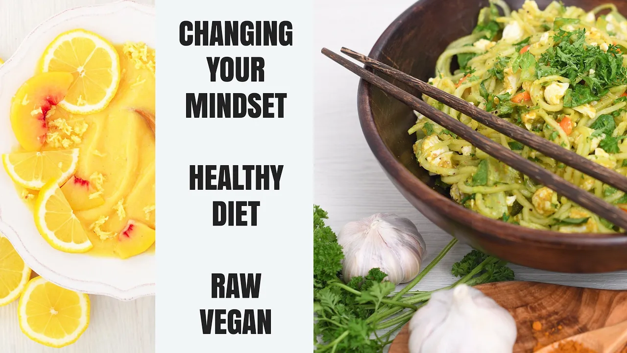 CHANGING YOUR MINDSET    HEALTHY DIET WEIGHT LOSS RAW FOOD VEGAN