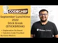 Codechef September Lunchtime 2022 Stick Break STICKBREAK Solution Explanation Code In Hindi
