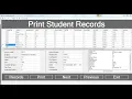 How to Create and Print Student Records in Visual Basic Net