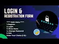 How to Create Login and Registration System Using Python Mini Project for Beginners