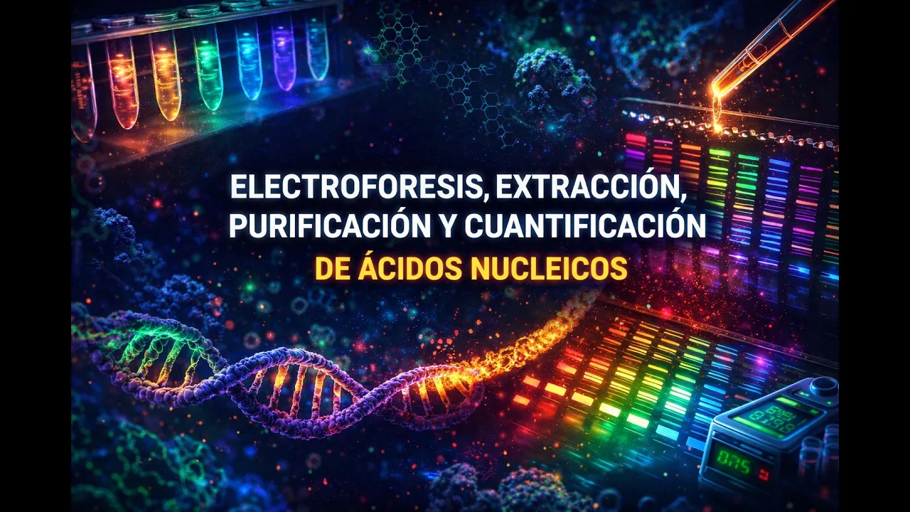Electroforesis, Extracción, Purificación y Cuantificación de Ácidos Nucleicos - FMic, UCR