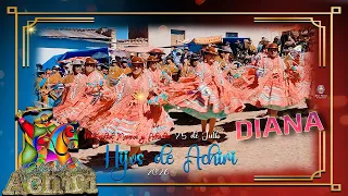DIANA - Fraternidad Morenos y Achachis Hijos de Achiri 🔴⚪🔵 Gestión 2026: Promesa de Amor y Fe