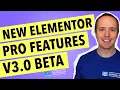 New Elementor Features - Elementor Pro Version 3 Beta Just Released