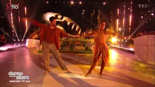 Amel Bent & Christophe Licata en live sur "Pourquoi tu restes" dans #dals