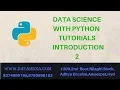 02 Data Science With Python Tutorial Introduction 2