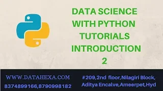 02 Data Science With Python Tutorial Introduction 2